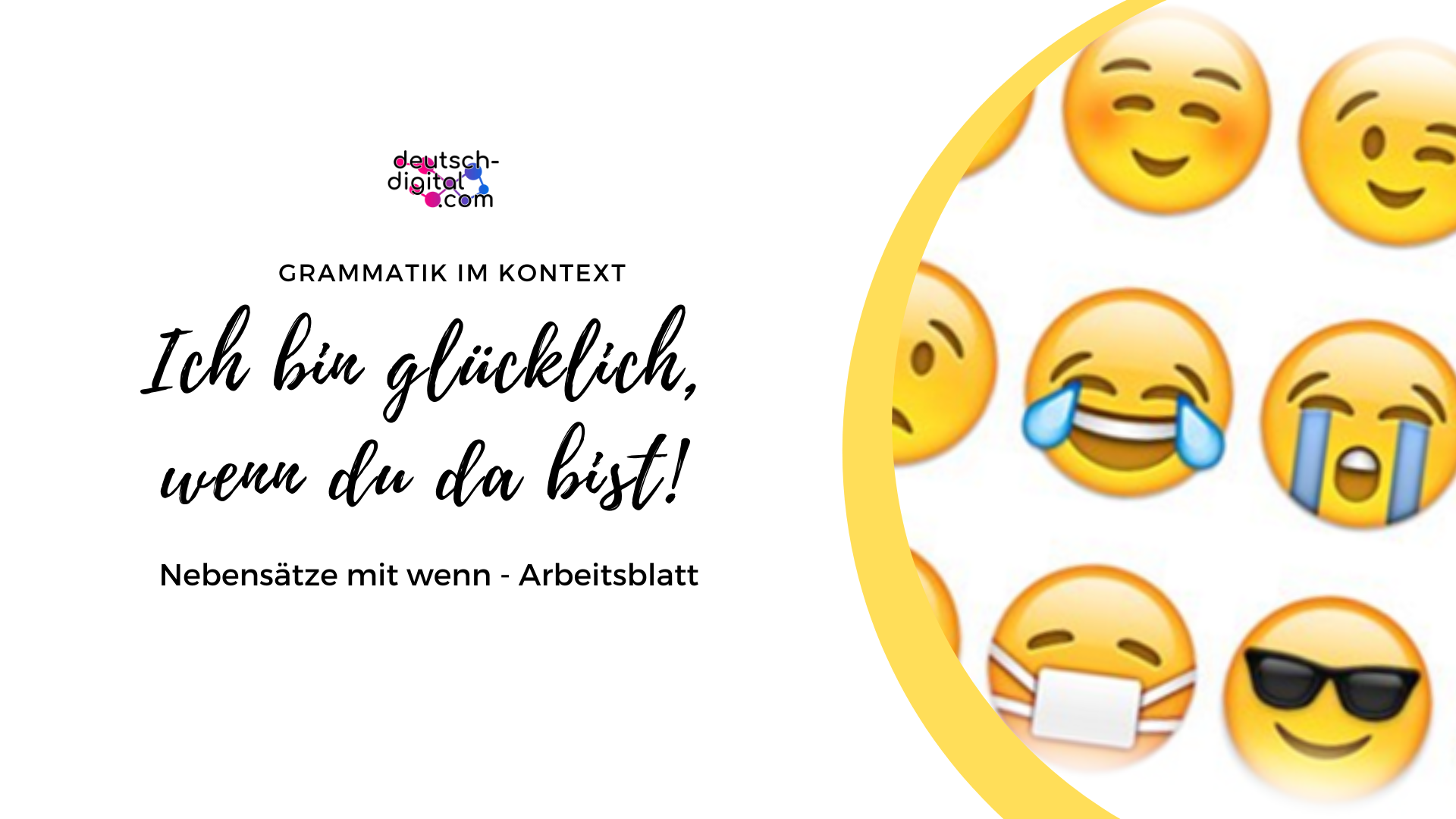 Nebensätze mit wenn